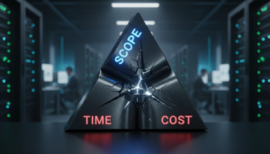 Triângulo de Ferro, Gerenciamento de Escopo, Projetos Digitais, Custo, Tempo, Qualidade