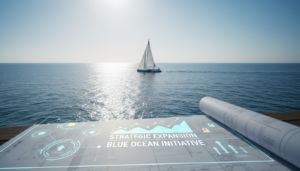 Oceano azul, estratégia de mercado, inovação de valor, market share, crescimento empresarial, diferencial competitivo