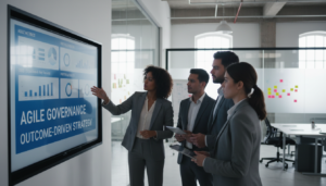 PMO na era ágil, governança ágil, gestão de portfólio, OKR, escalabilidade