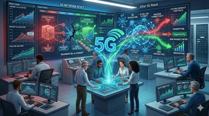 O 5G não é uma atualização, é um reset no seu roadmap de produtos