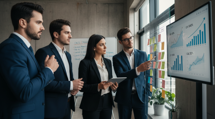 Marketing Ágil, OKR Marketing, Gestão Ágil Marketing, ROI Marketing, Kanban Marketing